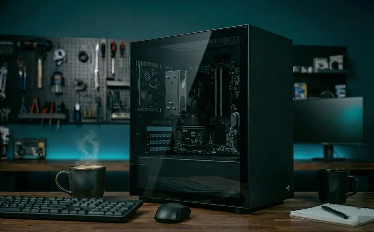 Büro- und Server-PC für Dauerbetrieb von TeutoTech