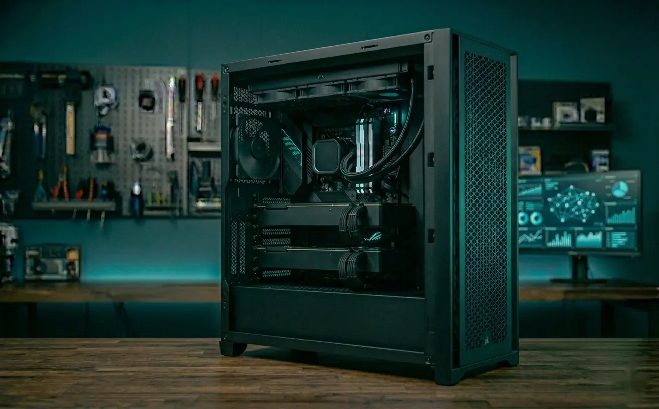 Workstation für lokale KI und LLMs von TeutoTech